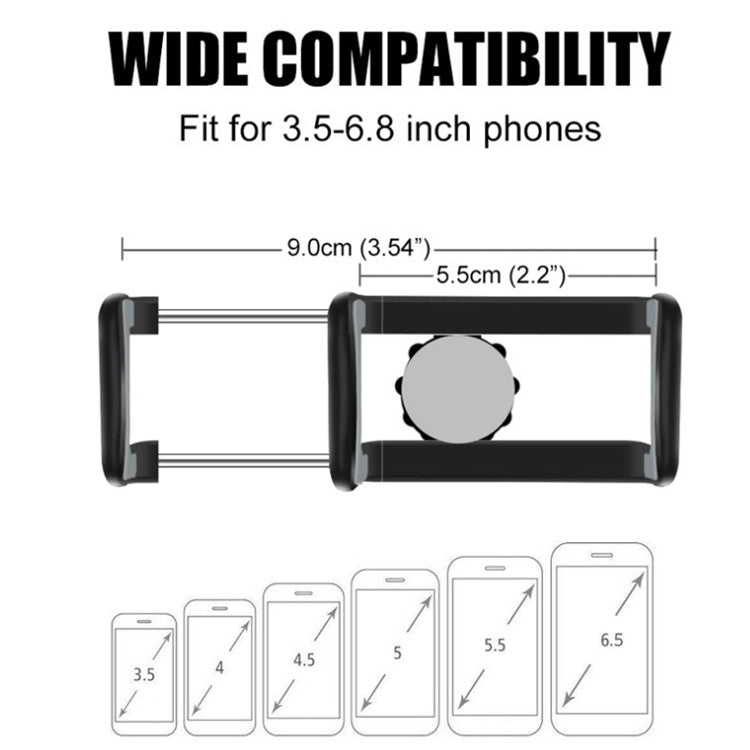 Car Mobile Phone Holder Buckle Instrument Trolley Inner Clip Mobile Phone Navigation Bracket With Number Plate, Navigation Bracket With Number Plate