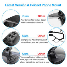 Load image into Gallery viewer, Car Mobile Phone Holder Buckle Instrument Trolley Inner Clip Mobile Phone Navigation Bracket With Number Plate, Navigation Bracket With Number Plate