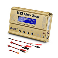 Load image into Gallery viewer, HTRC B6 V2 Model Airplane Charger Smart Balance Charger,, US Plug, EU Plug, UK Plug, AU Plug