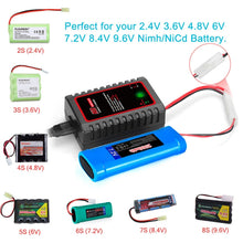 Load image into Gallery viewer, HTRC N8 Ni-MH Ni-Cr Battery Charger Smart Balance Charger,, EU Plug, US Plug, UK Plug