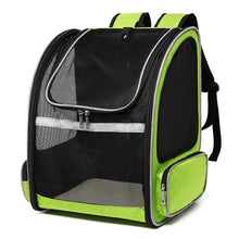 Load image into Gallery viewer, Full Net Breathable Pet Backpack For Easy Going Out Pet Backpack, Green, Black, Orange, Gray