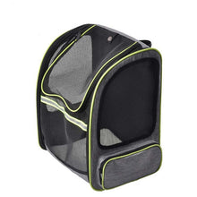 Load image into Gallery viewer, Full Net Breathable Pet Backpack For Easy Going Out Pet Backpack, Green, Black, Orange, Gray