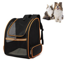 Load image into Gallery viewer, Full Net Breathable Pet Backpack For Easy Going Out Pet Backpack, Green, Black, Orange, Gray