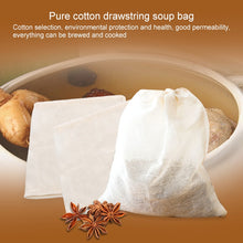 Load image into Gallery viewer, 100pcs / Pack 20x25cm Soup Gauze Filter Bag Kitchen Utensils Soup Residue Isolation Bag, Soup Gauze Filter