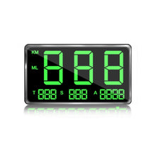 Load image into Gallery viewer, Kingneed C80 4.5inch HUD Car Head-up Display GPS Speed Meter Overspeed Alarm Mileage Altitude Clock, C80 4.5inch