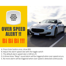 Load image into Gallery viewer, Kingneed C80 4.5inch HUD Car Head-up Display GPS Speed Meter Overspeed Alarm Mileage Altitude Clock, C80 4.5inch