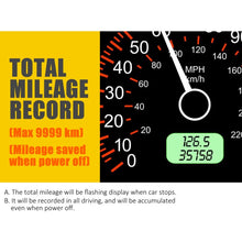 Load image into Gallery viewer, Kingneed C80 4.5inch HUD Car Head-up Display GPS Speed Meter Overspeed Alarm Mileage Altitude Clock, C80 4.5inch
