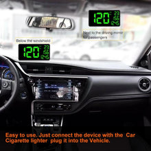 Load image into Gallery viewer, C1090 6.2 inch HUD Car Head-up Display GPS Car Universal Mileage Speed Meter Speeding Alarm / GPS Satellite Speed Measurement, C1090  6.2 inch