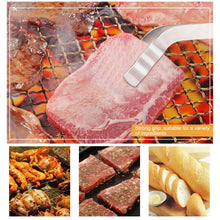 Load image into Gallery viewer, Stainless Steel Barbecue Clip Barbecue Tool Bread Clip Spaghetti Food Clip Steak Clip, Barbecue Clip
