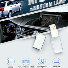 Load image into Gallery viewer, 2 PCS Crystal Flash Light Emitting USB 2.0 Flash Drive Car Music USB Flash Drive, 8G (200 Music + 80 MV), 16G (1000 Music + 110 MV), 32G (1000 Music + 300 MV)