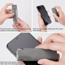 Load image into Gallery viewer, Computer Mobile Phone Screen Cleaning Portable Spray Bottle, Dream Pink (with Shell and Packaging), Space Gray (with Shell and Packaging)