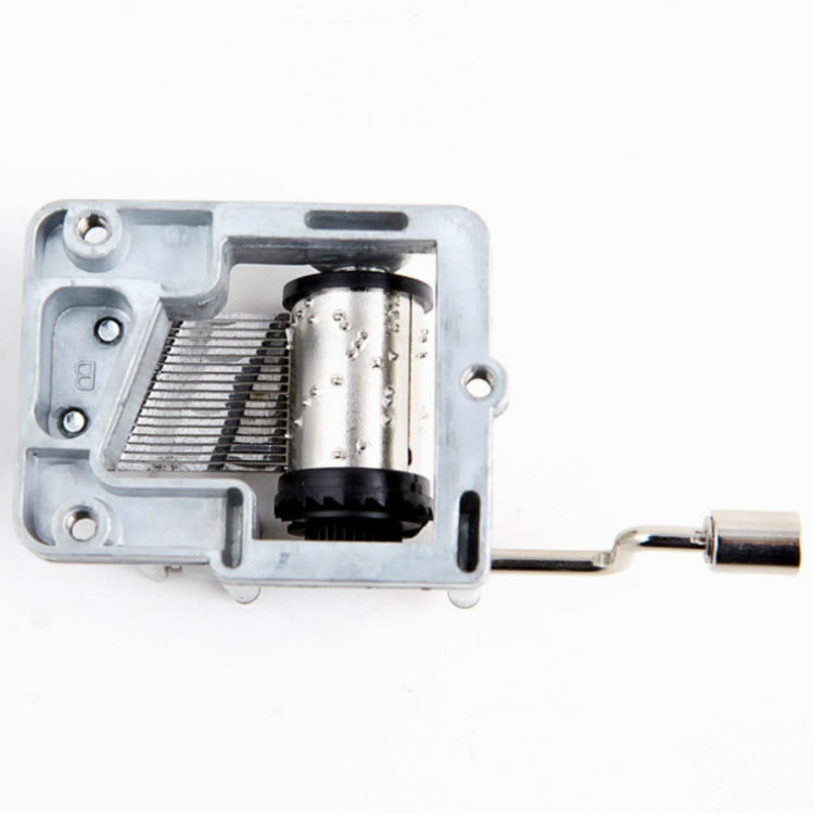 2 PCS Hand-cranked Music Box Movement Music Bell Movement Crafts Toys DIY Accessories