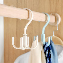 Load image into Gallery viewer, Rotatable Tie Belt Wardrobe Storage Hook, Tie Belt Hook