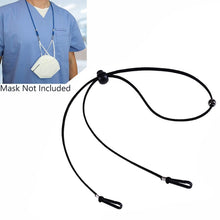 Load image into Gallery viewer, 10pcs Mask Anti-lost Adjustable Lanyard and Ear Hook, Cashmere, White, Black, Yellow, Green, Blue, Pink, Red, Grey