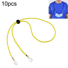 Load image into Gallery viewer, 10pcs Mask Anti-lost Adjustable Lanyard and Ear Hook, Cashmere, White, Black, Yellow, Green, Blue, Pink, Red, Grey