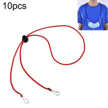 Load image into Gallery viewer, 10pcs Mask Anti-lost Adjustable Lanyard and Ear Hook, Cashmere, White, Black, Yellow, Green, Blue, Pink, Red, Grey