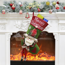 Load image into Gallery viewer, Christmas Decorations Christmas Socks Christmas Tree Pendant Children Gift Candy Bag, Senior, Snowman, Elk