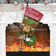 Load image into Gallery viewer, Christmas Decorations Christmas Socks Christmas Tree Pendant Children Gift Candy Bag, Senior, Snowman, Elk