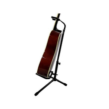 Load image into Gallery viewer, Folding Single Vertical Guitar Stand, Single Vertical Guitar Stand
