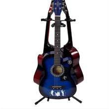 Load image into Gallery viewer, Tripod Three-head Height Adjustment Guitar Stand, Three-head Guitar Stand