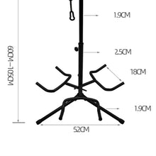 Load image into Gallery viewer, Tripod Three-head Height Adjustment Guitar Stand, Three-head Guitar Stand