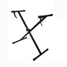 Load image into Gallery viewer, Single Tube X-shaped Electronic Organ Stand, X-shaped Electronic Organ Stand