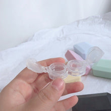 Load image into Gallery viewer, 2pcs Contact Lens Case Simple Mini Push-type Double Box Contact Lens Case Random Colour