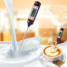 Load image into Gallery viewer, 3 PCS Food Pen Type Thermometer Probe Type Electronic Digital Display Thermometer Liquid Barbecue Baking Oil Thermometer