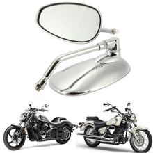 Load image into Gallery viewer, 1 Pairs Motorcycle Electric Car Accessories Iron Rod Plating Mirror Rearview Mirror, HSJ