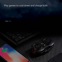 Load image into Gallery viewer, AH-102 Type-C / USB-C + USB Interface Dual Cooling And Fast Cooling Mobile Phone Radiator for 4-6.5 inch Mobile Phones, Power Cable Length: 1.5m, Black, White