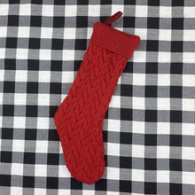 Load image into Gallery viewer, Knitted Woolen Gift Bags Christmas Socks Christmas Pendants Ornaments