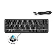 Load image into Gallery viewer, Ajazz K680T Mini USB Wired Dual-mode Charging 68-keys Laptop Bluetooth Mechanical Keyboard, Cable Length: 1.6m, Green Shaft, Black Shaft, Tea Shaft, Red Shaft