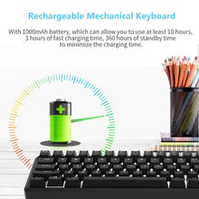 Load image into Gallery viewer, Ajazz K680T Mini USB Wired Dual-mode Charging 68-keys Laptop Bluetooth Mechanical Keyboard, Cable Length: 1.6m, Green Shaft, Black Shaft, Tea Shaft, Red Shaft