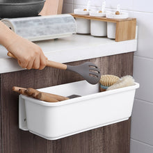 Load image into Gallery viewer, Wall-mounted Drawer Type Kitchen Spice Rack Perforation-free Household Cabinets &amp; Kitchenware Storage Rack, White, Gray