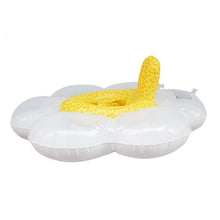 Load image into Gallery viewer, Children Sun Flower Seat Ring Swimming Ring Baby Inflatable Lifebuoy with Pillow