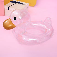Load image into Gallery viewer, Y-100 Children Transparent Duck Shape Swimming Ring