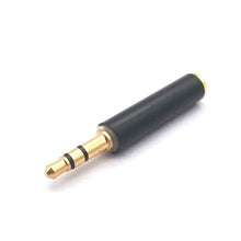 Load image into Gallery viewer, 10 PCS 3.5mm 3 Section Revolution 4 Section Female Mobile Phone Headset Adapter Male to Female Audio Extension Adapter