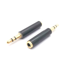 Load image into Gallery viewer, 10 PCS 3.5mm 3 Section Revolution 4 Section Female Mobile Phone Headset Adapter Male to Female Audio Extension Adapter