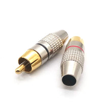 Load image into Gallery viewer, 30 PCS 270RCA Lotus Head AV Plug Video Head Audio Head RCA Plug Lotus Plug
