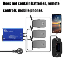 Load image into Gallery viewer, YX For DJI MAVIC 2  Aluminum Alloy Charger with Switch, US Plug, EU Plug, UK Plug, AU Plug