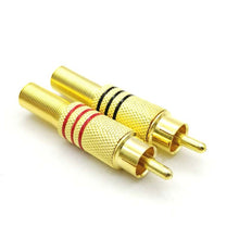 Load image into Gallery viewer, 30 PCS RCA Lotus Head AV Audio and Video Plug Plum Blossom Plug Lotus Head RCA Head, 30pcs