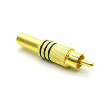 Load image into Gallery viewer, 30 PCS RCA Lotus Head AV Audio and Video Plug Plum Blossom Plug Lotus Head RCA Head, 30pcs