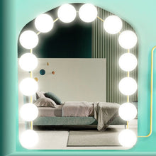 Load image into Gallery viewer, Mirror Front Light Dimmable Makeup Mirror USB Touch Control Light, 2 LEDs, 6  LEDs, 10  LEDs, 14  LEDs