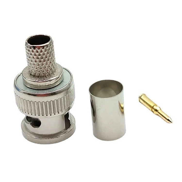 5pcs Cold Pressed BNC Plug Wiring Head, 58, 59, 60