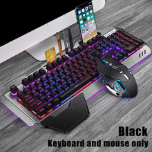 Load image into Gallery viewer, K680 Rechargeable Wireless Keyboard and Mouse Set, Black Mixed Color, Silver White Ice Blue