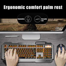 Load image into Gallery viewer, K680 Rechargeable Wireless Keyboard and Mouse Set, Black Mixed Color, Silver White Ice Blue