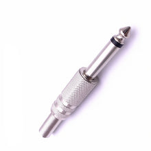 Load image into Gallery viewer, 40 PCS Mono Audio Plug Microphone Sophomore Core 6.35mm Plug
