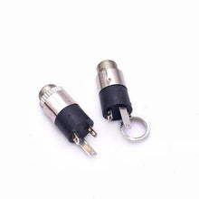 Load image into Gallery viewer, 50 PCS Headphone Jack 3.5 Audio Jack 3-pin with Nut Vertical Dual-channel ROHS