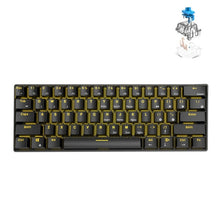 Load image into Gallery viewer, RK61 61 Keys Bluetooth / Wireless Dual Modes Tablet Mobile Gaming Mechanical Keyboard, Cable Length: 1.5m, Green Shaft, Red Shaft, Tea Shaft