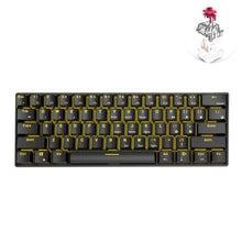 Load image into Gallery viewer, RK61 61 Keys Bluetooth / Wireless Dual Modes Tablet Mobile Gaming Mechanical Keyboard, Cable Length: 1.5m, Green Shaft, Red Shaft, Tea Shaft